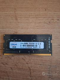 RAM Notebook DDR4 8GB (2x4GB) SO-DIMM PC4-2133