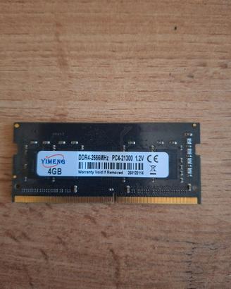 RAM Notebook DDR4 8GB (2x4GB) SO-DIMM PC4-2133