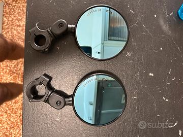 Coppia specchietti a manubrio omologati VM Racing