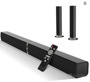 Soundbar con casse separabili e telec. NUOVA