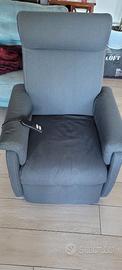 Poltrona relax reclinabile e massaggiante