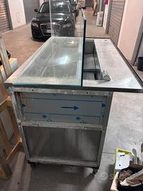 Vetrina frigo pescheria banco pesce