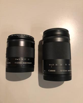 Canon EF M 18-150 e 11-22