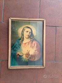 Quadro con stampa anni 40