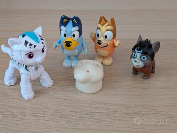 Personaggi Bluey e Paw Patrol