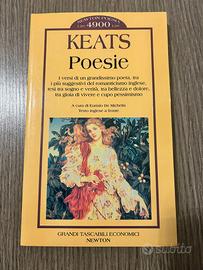 Libro di poesie Keats poesie