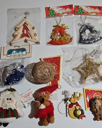 1 euro al pz decorazioni di Natale 