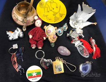 Lotto 17 pezzi oggettistica vari