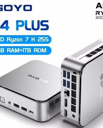 SOYO Mini PC - AMD Ryzen 7 - 16GB DDR5 - 1TB SSD