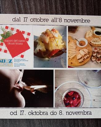 cartolina Sapori del Carso