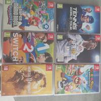 Giochi nintendo switch ( mario , mk11, fifa )