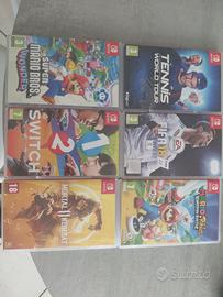 Giochi nintendo switch ( mario , mk11, fifa )