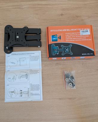 Supporto TV Parete Snodabile 10"-32" NUOVO