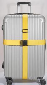 2 cinghie per valigie  bagagli da viaggio 