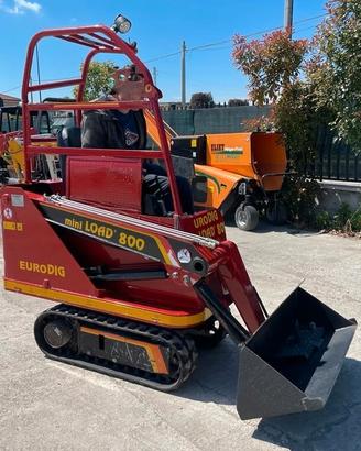 P123 Minipala cingolata 8 q.li con ralla girevole