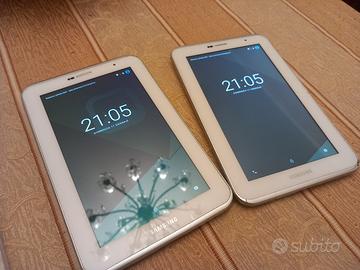 Due"Samsung tab 2 3G  7pollici