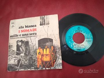 45 giri ala bianca i nomadi vinile
