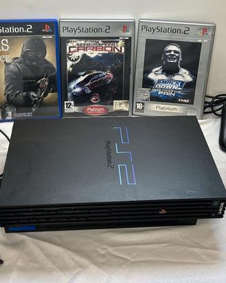 Sony PlayStation 2 PS2 FAT SCPH-50004 PAL + 3 Cont