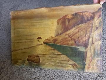 Quadro a olio "MARINA" di Torre del Greco (NA)