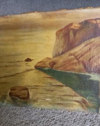 Quadro a olio "MARINA" di Torre del Greco (NA)