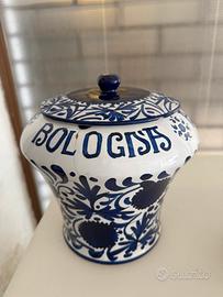 Vaso Amarena Fabbri Vintage in Ceramica (collezio)