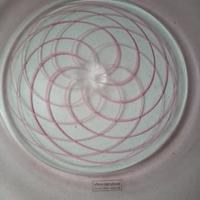 Centro tavola rotondo Murano in vetro