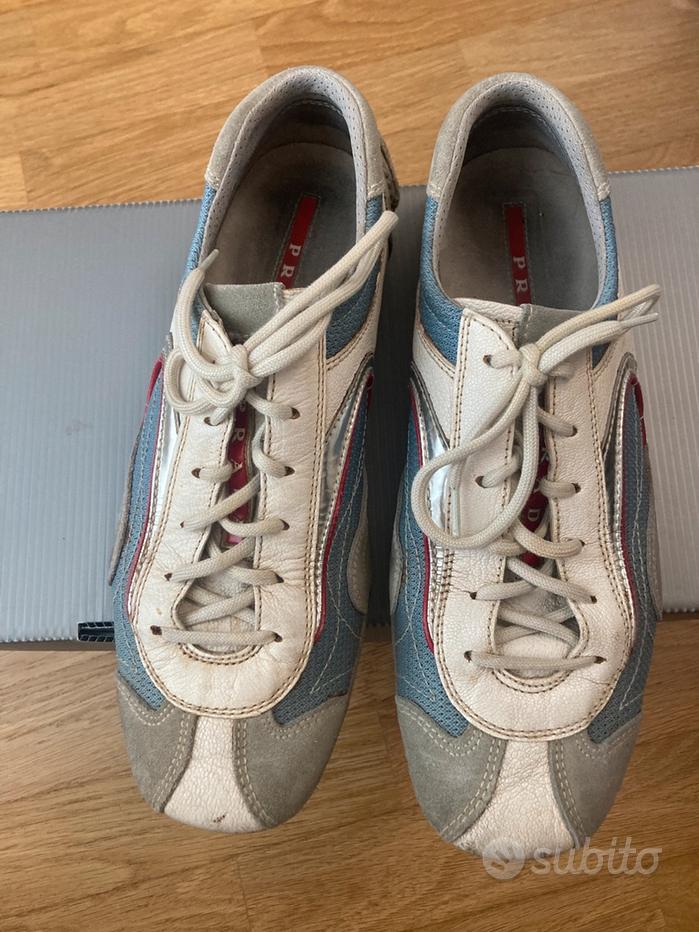 Sneakers Suede Scarpe Prada Montecarlo Uomo Prada Sneakers Uomo