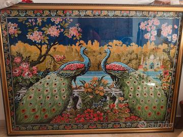 grande quadro in tessuto 