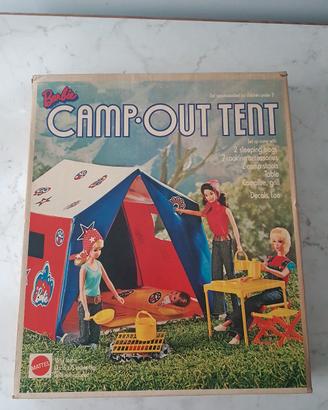 Barbie Camp Out Tent, tenda da campeggio  anni'70