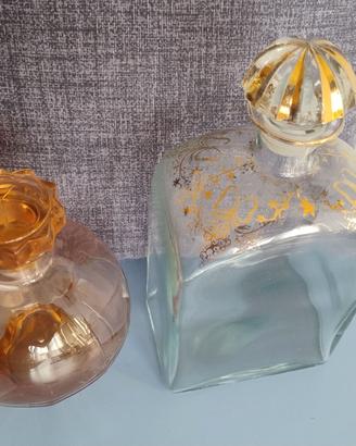 Bottiglie vintage collezione varie tipologie forme