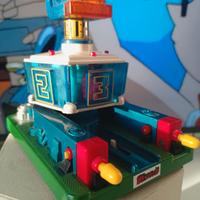 Base POPY robot combattler vintage da recupero