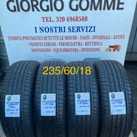 Gomme 235/60/18 Nuove e usate di prima selta