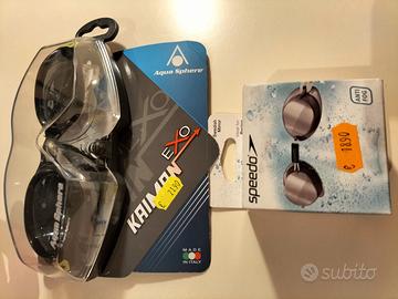 Occhialini nuoto nuovi