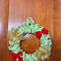 Ghirlanda Verde Natalizia - Fatta A Mano