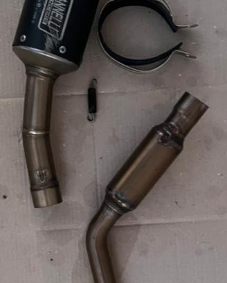Scarico Giannelli X-Pro  completo per yamaha r125