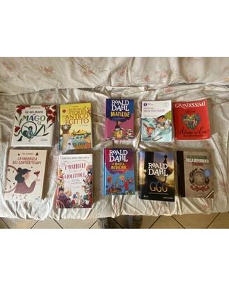 Lotto 10 Libri per ragazzi e narrativa (Roald Dahl