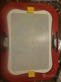 gioco dei chiodini con piccolo contenitore 