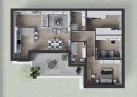 Grazioso quadrilocale a Cassano Magnago