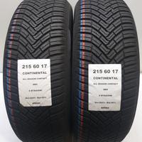 2 GOMME 215 60 17 CONTINENTAL BR684