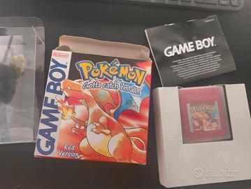 Pokémon Red Version Rosso Nintendo Game Boy 