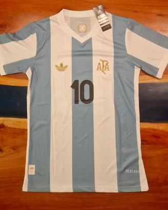 Maglia Ufficiale Anniversario Argentina Messi 10