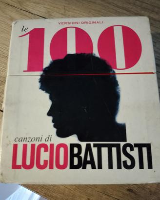 cofanetto CD le 100 canzoni di Lucio Battisti 