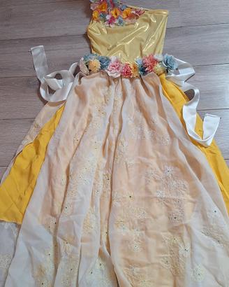 abito da Ninfa dei Fiori costume vestito Cosplay 