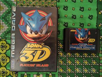 Sonic 3D Sega mega drive 