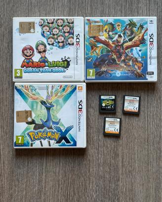 Giochi nintendo ds 3ds 2ds (prezzi in descrizione)