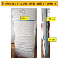 Materasso ortopedico in lattice naturale
