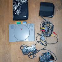 ps1 con 70 giochi