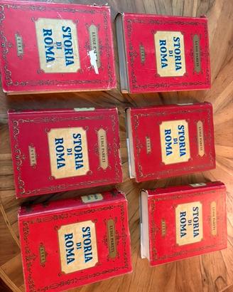 LIBRO STORIA DI ROMA E IMPERO ROMANO 6 VOLUMI