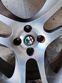 N. 4 cerchi in lega da 17" per Alfa Romeo Mito    