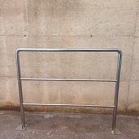 Corrimano parapetto griglia in acciaio inox